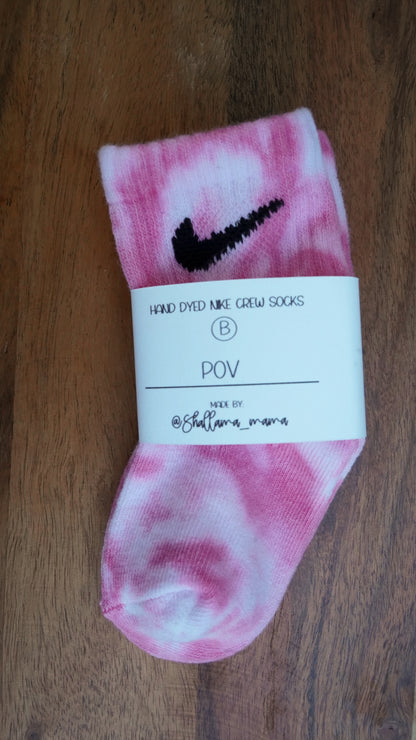 Baby Nike Tie-Dyed Ankle Socks