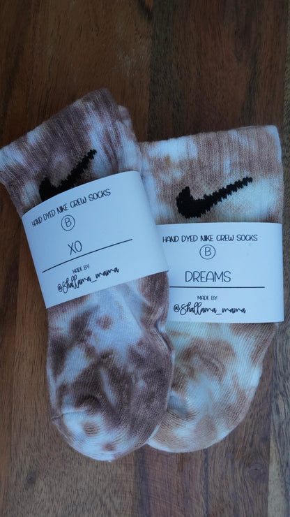 Baby Nike Tie-Dyed Ankle Socks